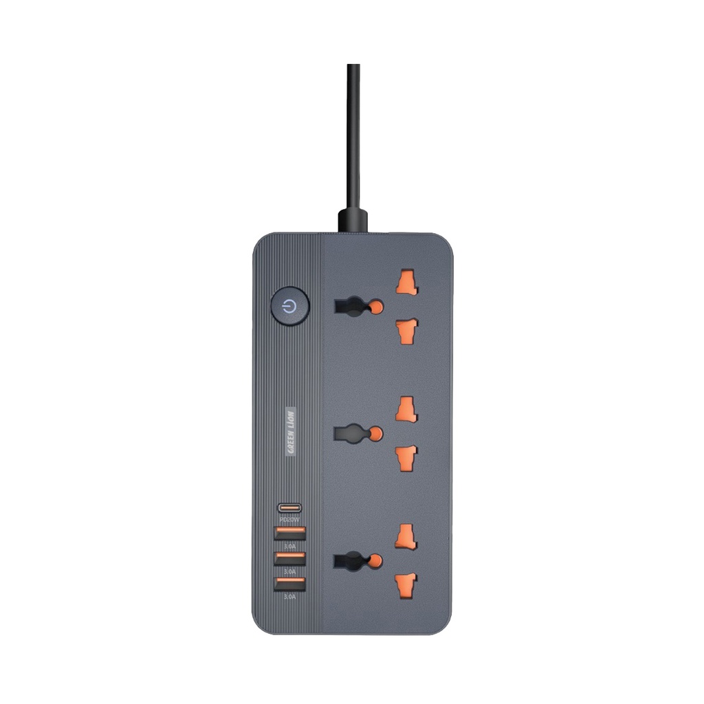 چندراهی سه درگاه گرین لاین GREENLION GS_200 POWER SOCKET